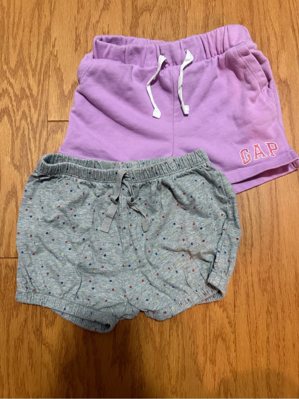 Bundle GAP Lavender and Gray Toddler Girls' Shorts - 4T